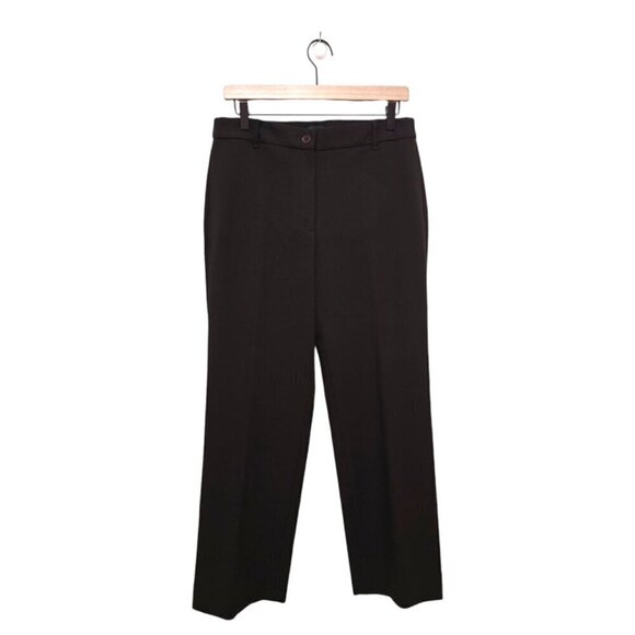 Talbots Heritage Fit High Rise Straight Leg Dress Pants in Coffee Bean Sz 6 - Picture 1 of 9